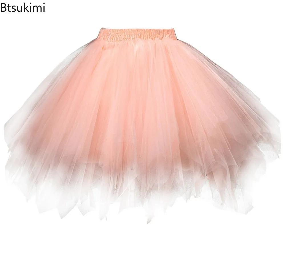 

2026 Fashion New Women's Tutu Skirt Rockabilly Petticoat for Carnival Costumes Tutu Underskirt Adul TDance Skirt Ballet Skirt