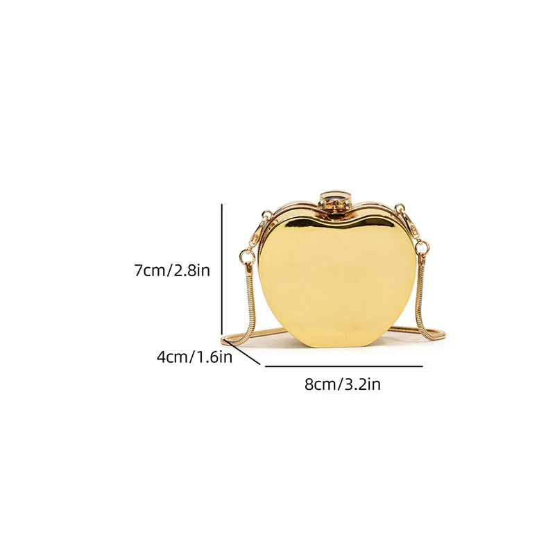 Golden Mini Bags Women\'s Crossbody Bag Chic Party Evening Clutch Female Handbags Silver Shoulder Wallet Fancy Seashell Satchels