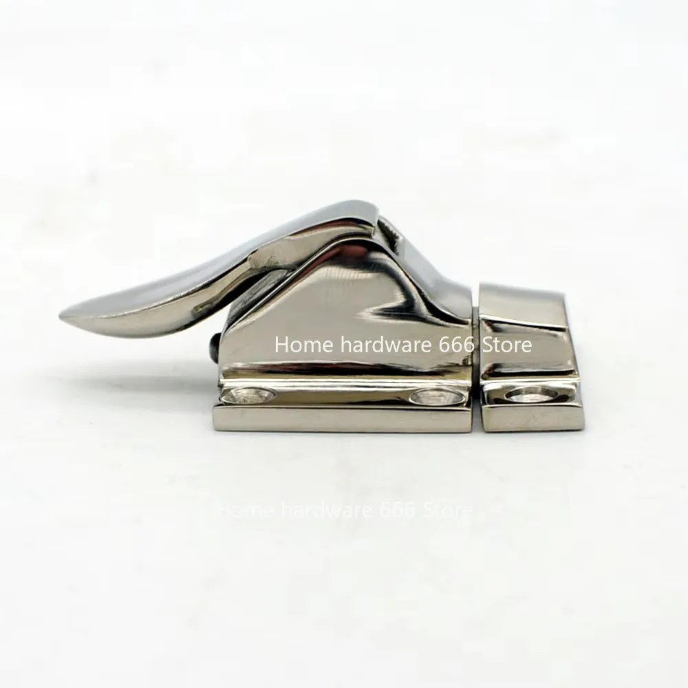 Latch Stainless Steel Marine Door Latch Cabinet Door Lock Drawer Lock Handle Lock Handle