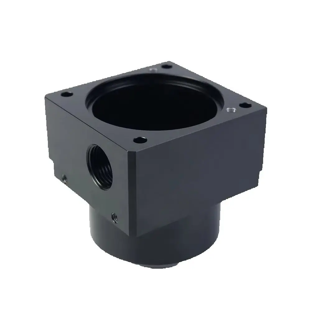 Precision Lathe Milling Oxidizing Laser Marking Black Hard Anodizing CNC Machining Aluminum Components