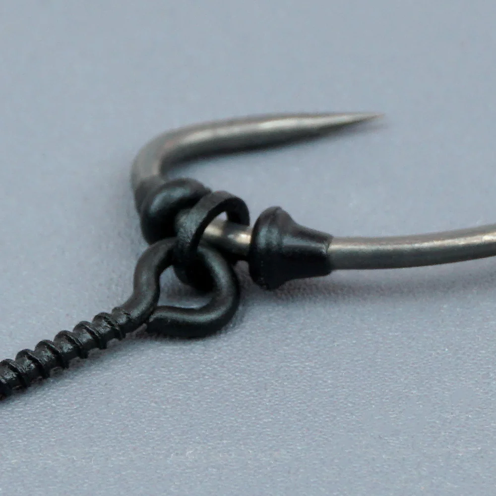 Hirisi AH035 100 Stück Gummihakenstopper für Pop-Up Boilie Karpfenhaar-Rig & Chod-Rig Terminal Tackle Zubehör – Detail 3
