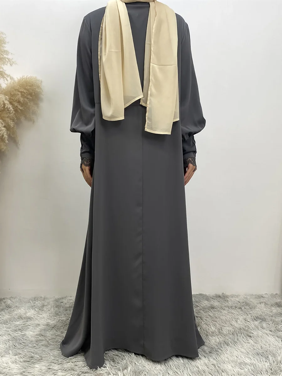 عباية تشاومينغ دبي Musulman De Mode فستان حجاب تركيا قفطان إسلامي ملابس إسلامية للنساء رداء متواضع قفطان ماروكين عيد 52
