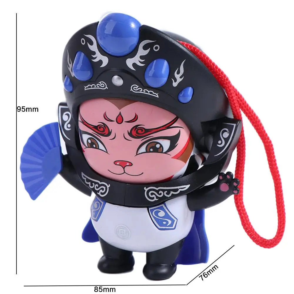 Face Change Sichuan Face Changing Doll Sichuan Opera Chinese Style Face Changing Panda Doll DIY Crafts 5 Facial