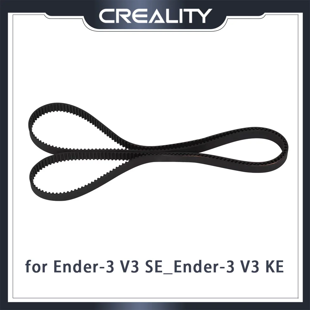 Creality Original Ring Belt_Ring_2GT_W6×L630_Rubber_Black for Ender-3 V3 SE_Ender-3 V3 KE Ring Belt 3D Printer Parts