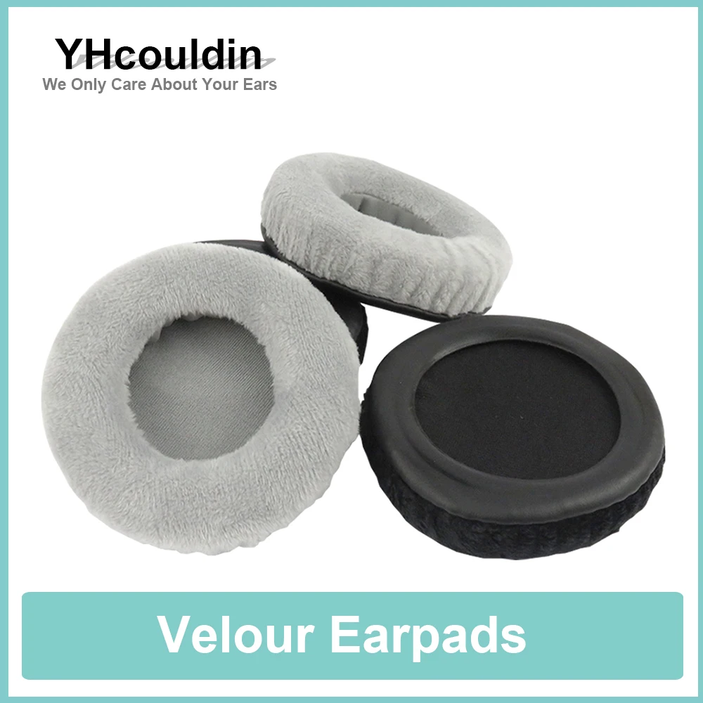 Velour Earpads For Audio-Technica ATH-R70X R70X  ATH-SR30BT SR30BT ATH-PRO500 PRO500 ATH-PRO500MK2 Headphone Earcushions