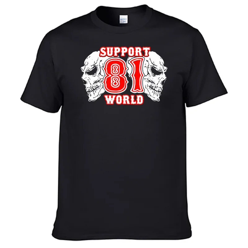 

Support 81 Hells Angels Shirt 100% Cotton Shirt N01