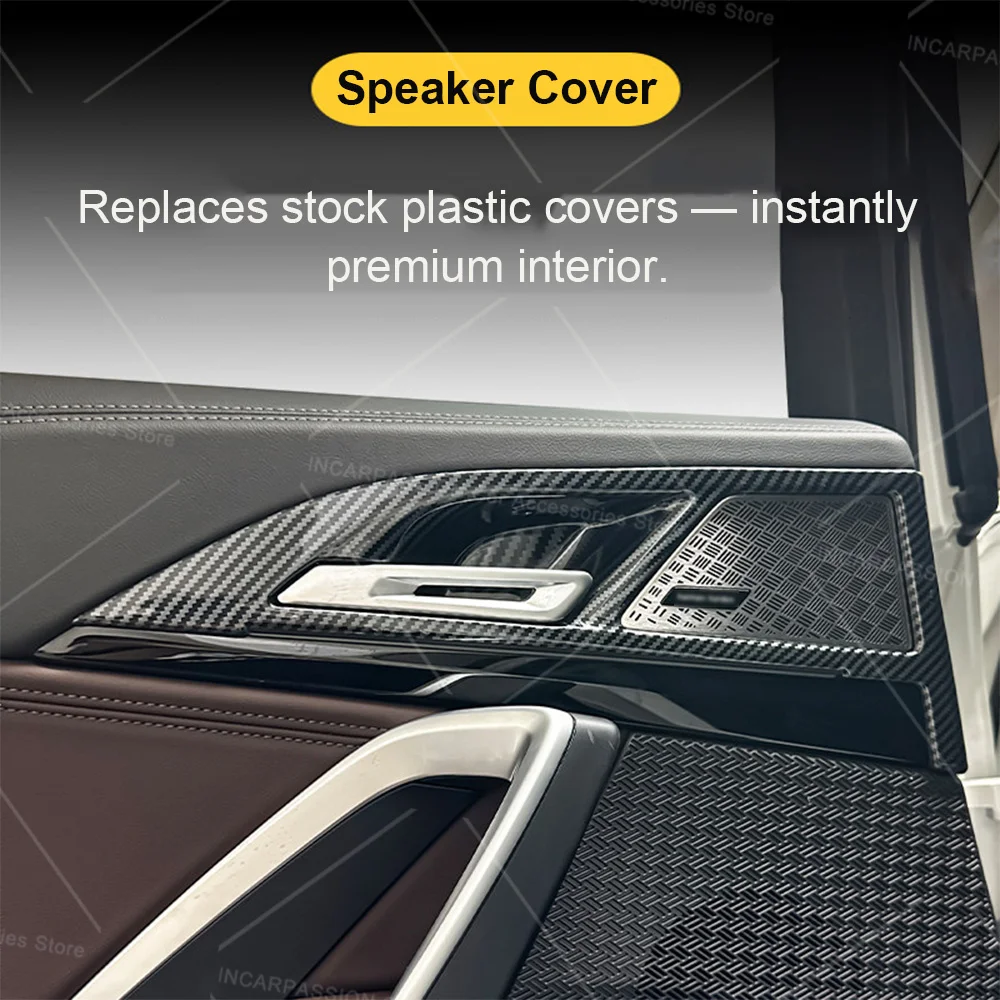 Horn Tweeter Audio Loudspeaker Speakers Cover For BMW 2 Series U06 X1 X2 U10 U11 U12 Automotive Decorative Accessorie Car Refit