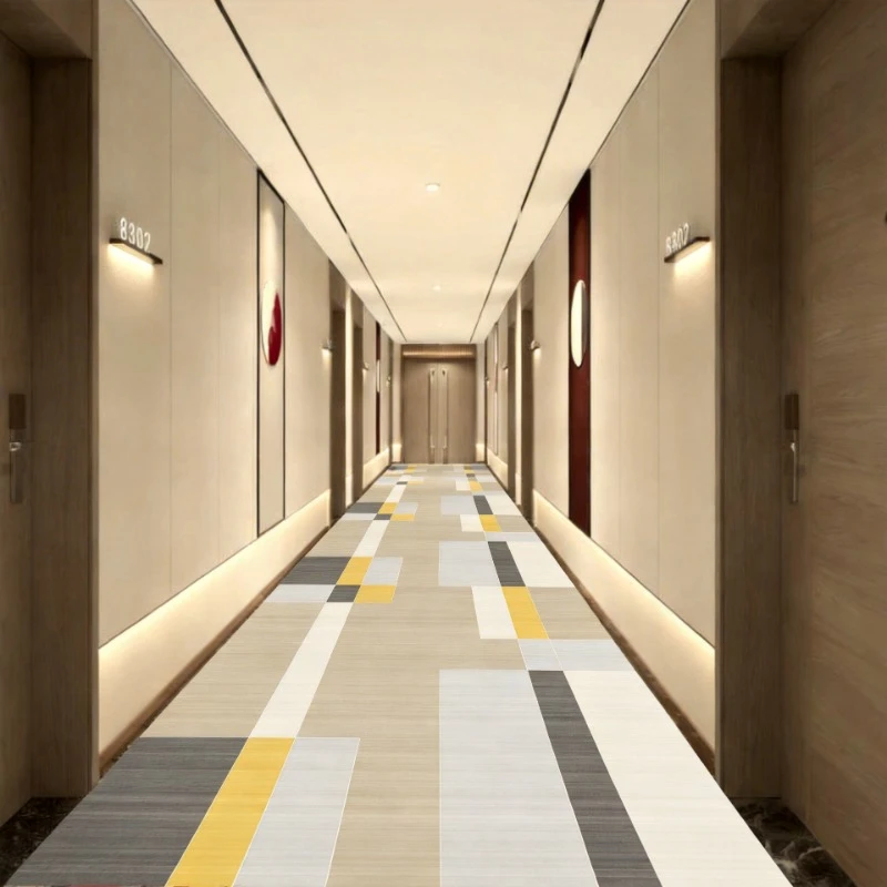 

Nordic Abstract Villa Long Corridor Carpet Runner Hall Passageway Home Large Rug Stairway Comfortable Durable Washable Floor Mat