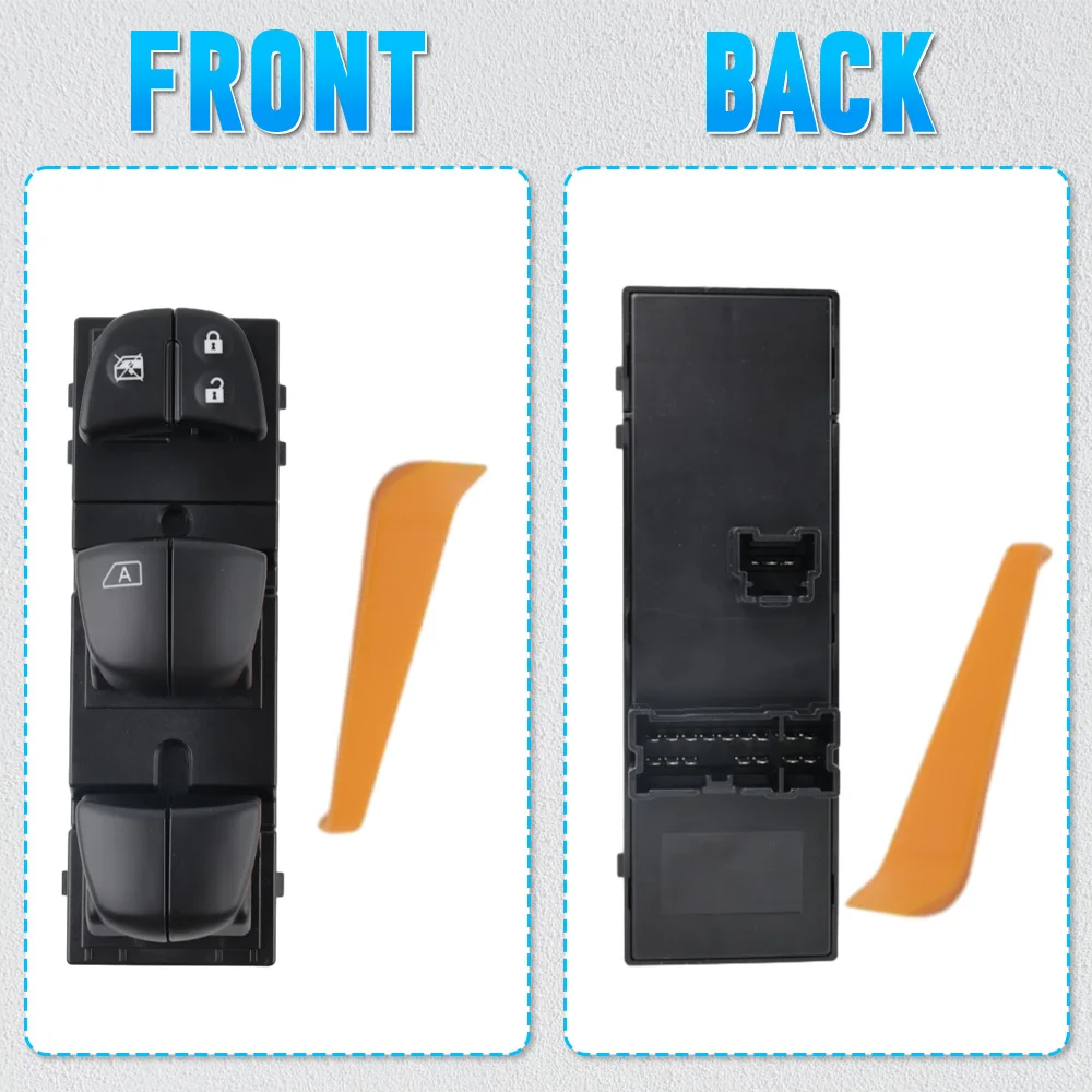 مفتاح التحكم الرئيسي في نافذة الطاقة لنيسان ألتيما الحدود ليف روج سينترا 2013 2014 2015 2016 2017 2018 25401-3TA5A #3