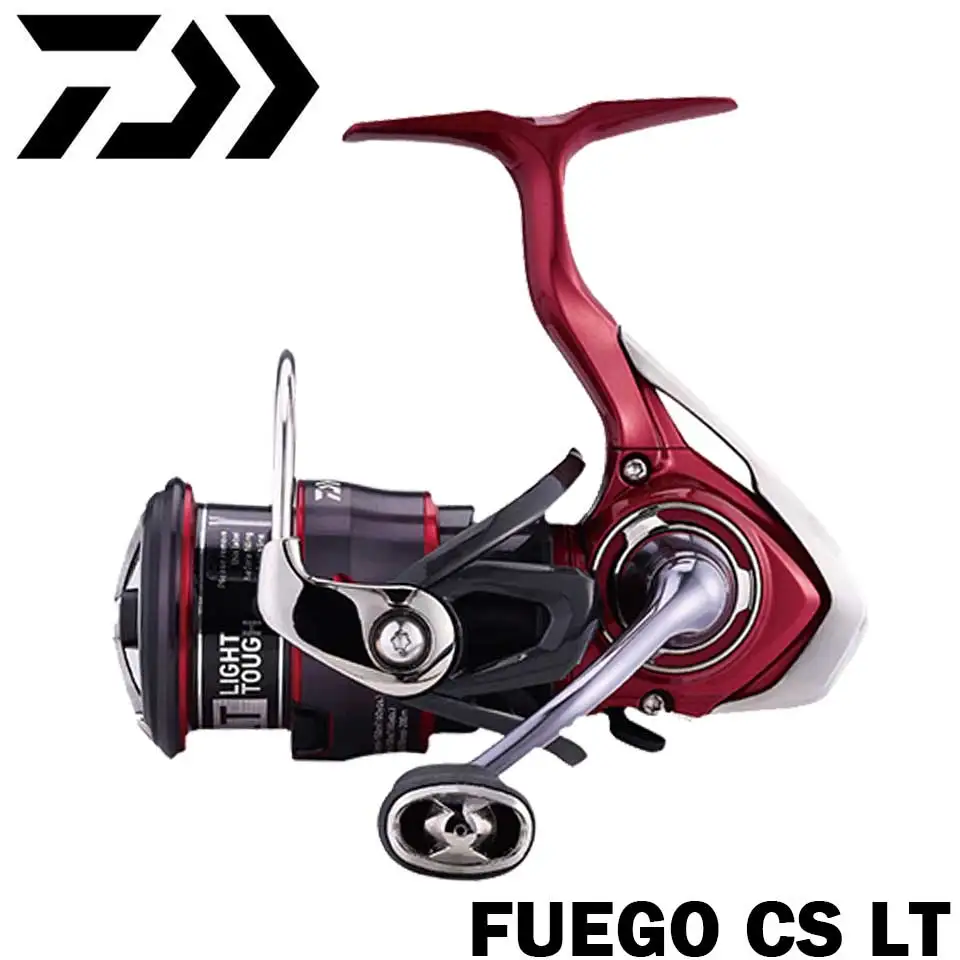 2021 DAIWA Fishing Spinning Reel FUEGO CS LT 1000-6000 Fishing Reels 5KG/10KG/12KG Power 5.3:1/6.2:1 Seawater Spinning Reels