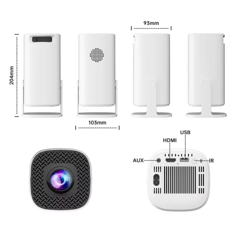 P30 Plus لعبة العارض وحدة تحكم مزدوجة 720P LCD العارض أندرويد 9 المسرح المنزلي H713 150 لومينز ضوء ريترو لعبة فيديو لاعب