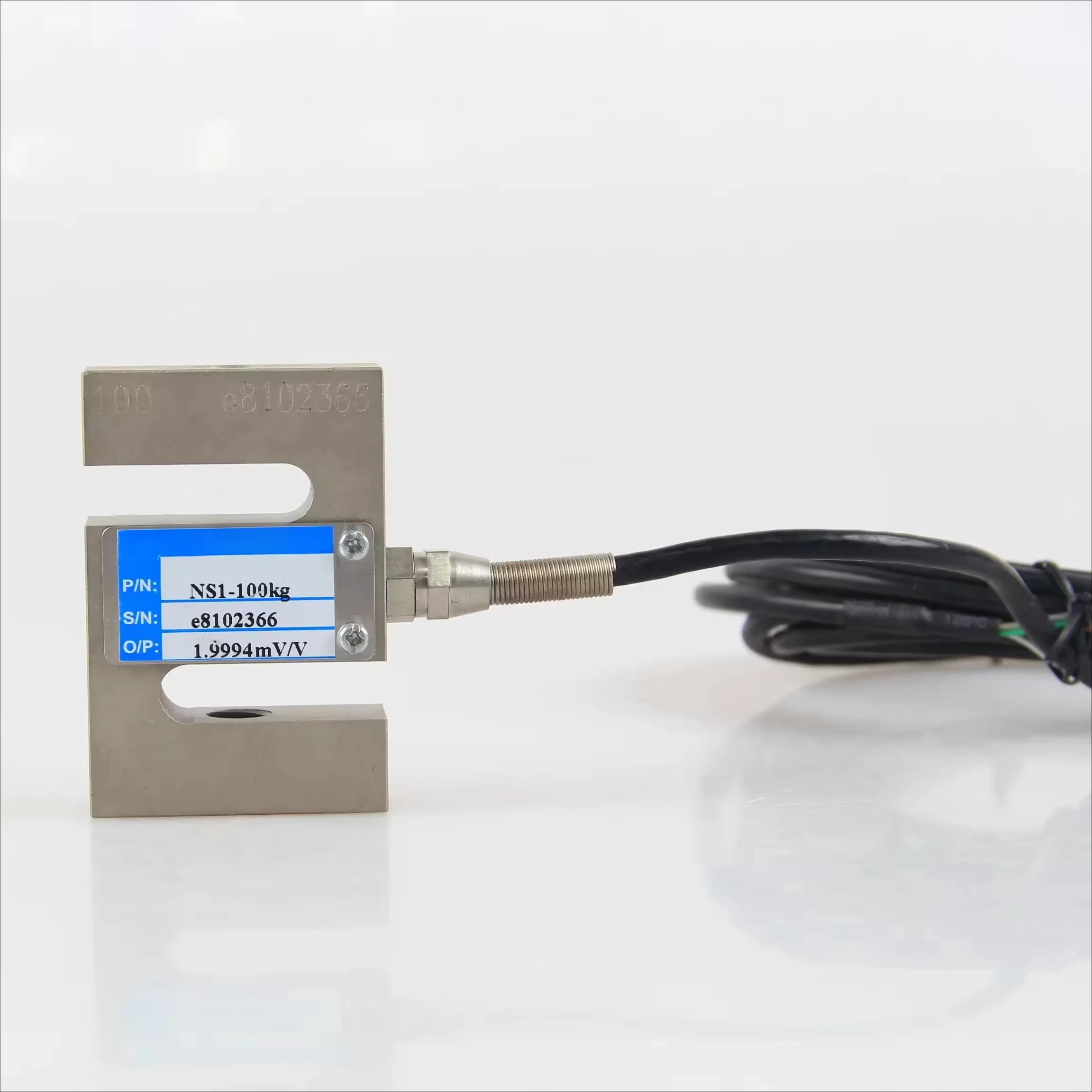 High-quality 1000 kg S-type analog output weighing sensor NS1 alloy steel weight sensor for weighing scales
