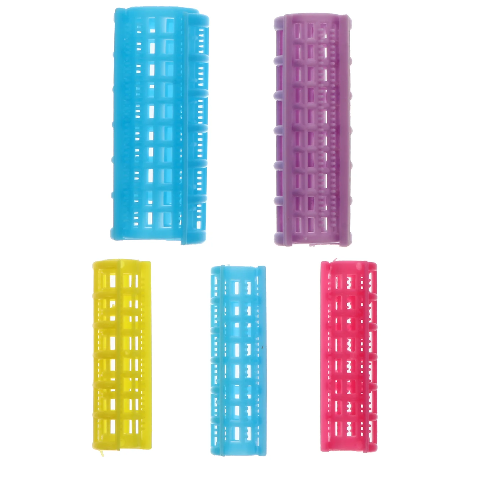 

36 Pcs Self Holding Grip Fringe Curls Hair Styling Tools Curling No Heat Curlers