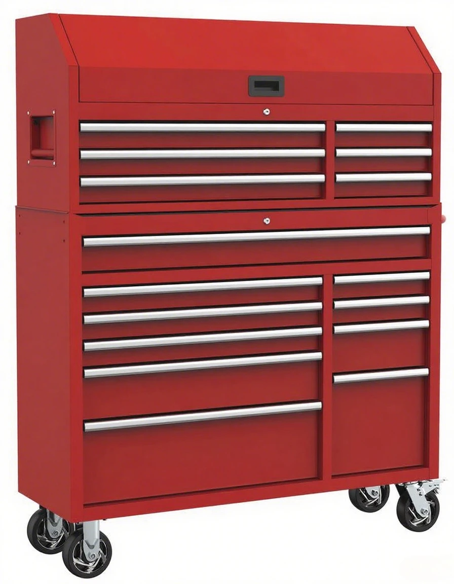 

LIBENLI оптовая продажа 52X18 16-й ящик для инструментов и шкаф для рулонов красный