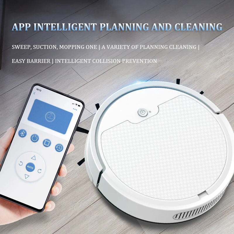 

Intelligent Cleaning Robot, Multi-working Mode, Large Capacity Dust Box, Thin Body, Smart 3 in 1 Sweeping Robot