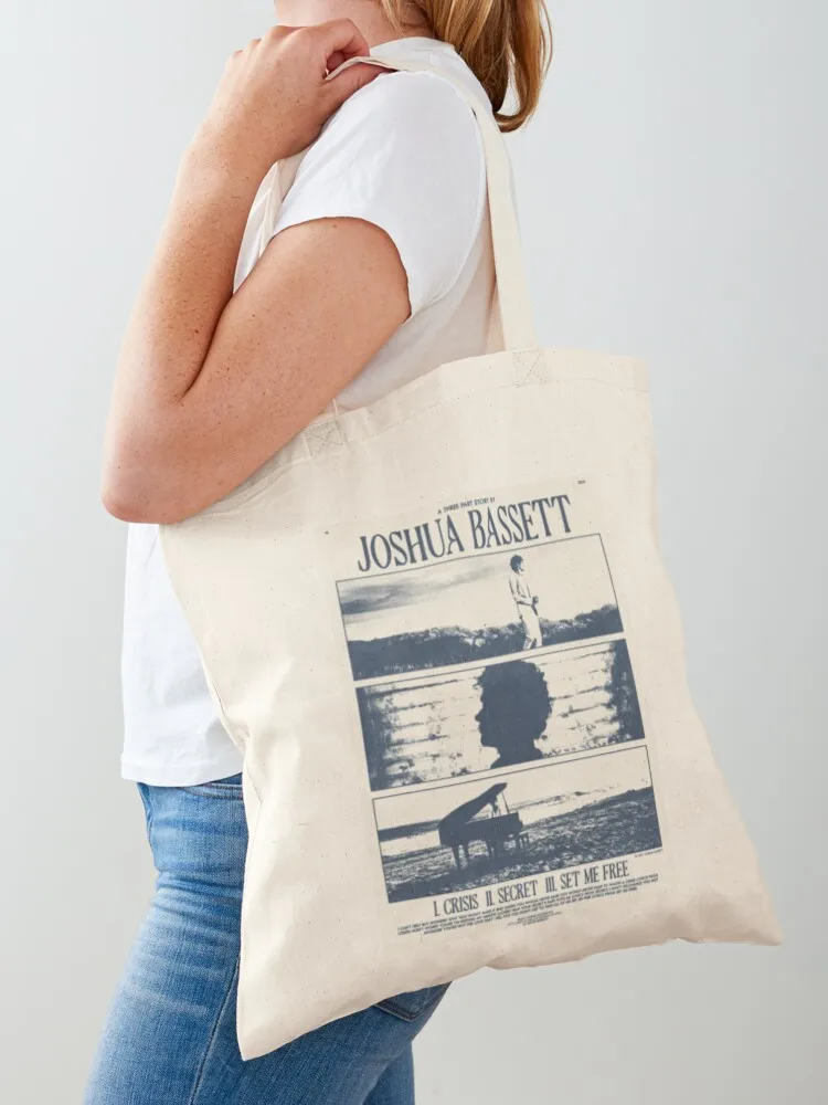 

joshua bassett Tote Bag Reusable bags custom canvas bag bag luxury women tote men