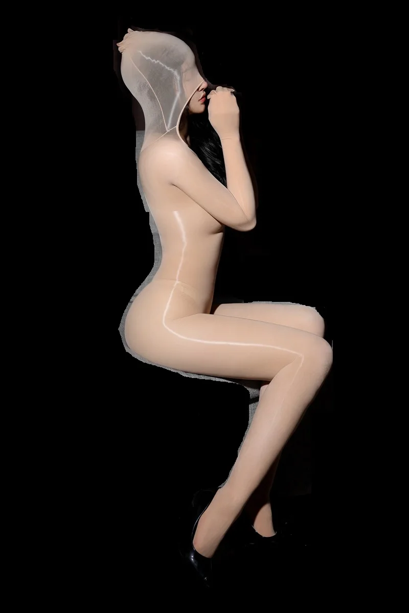 

Глянцевый боди-костюм 912 PIN для женщин, эротическое белье с открытой промежностью, тонкий прозрачный комбинезон.