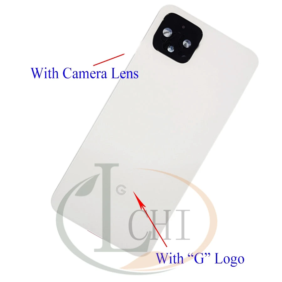 original For Google Pixel 4 Battery Cover Door Back Housing Rear Case For Google Pixel 4XL Back Battery Door With Camera Lens