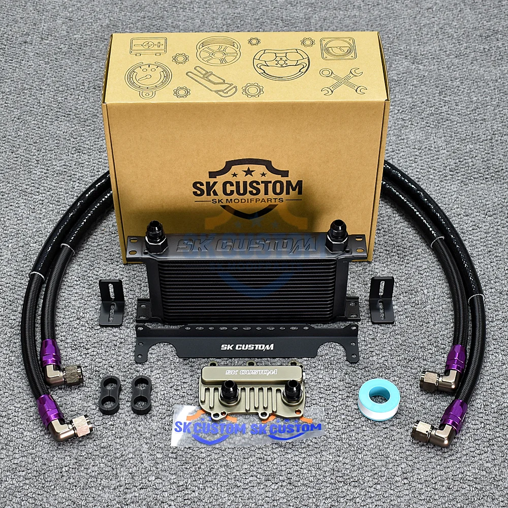 SK For Mercedes-Benz M133 M139 Oil Cooler Kit For A45 CLA45 GLA45 C63 E63 GLC63/S G500 GT63 GLE63 G63 S63 AMG OE: A1331880001