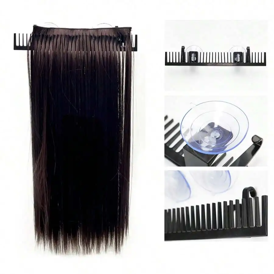 

Wig Stand Suction Cup Holder Silicone Hanging Wig Rack for Wig Storage Display Durable