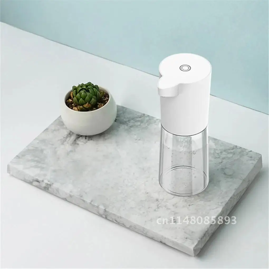 500ml Automatic Induction Foam Dispenser Bathroom Foaming Hands-Free IR Sensor Touch Container