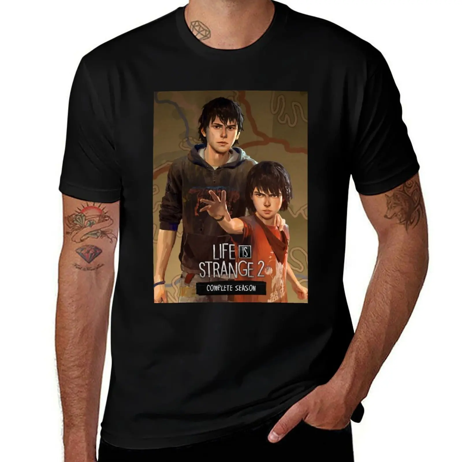 

Life is Strange 2 Game Poster T-Shirt printed t shirts for man man t shirts for men casual T-Shirt