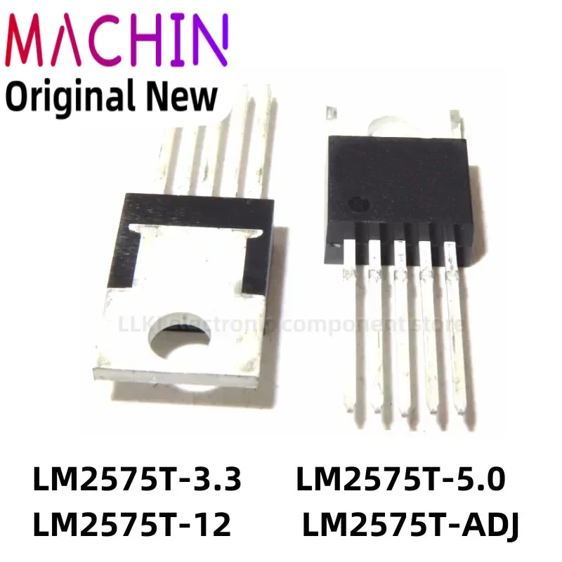 LM2575 TO-220-5 FET do MOS, LM2575T-5.0V/3.3V/12V/ADJ TO220-5, 1PC