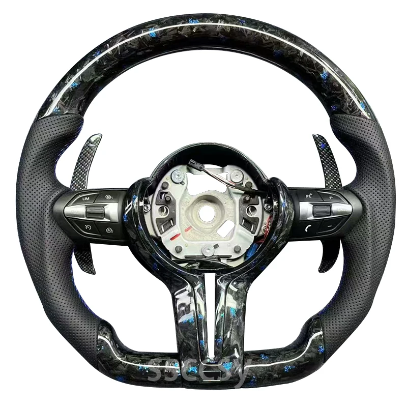 

For Carbon Fiber Steering Wheel BMW F10 F20 F30 M3 M6 F36 F22 F11 Auto Parts Steering Wheel Modification
