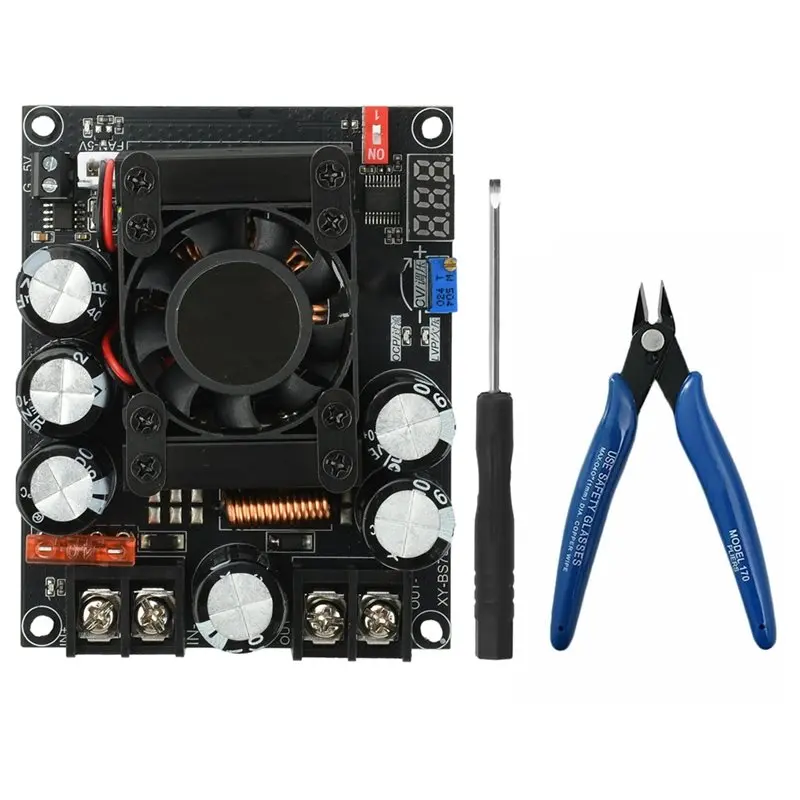 

ABGH-Fan Cooling 8-32V To 55V 12-60V To 90V 96% Efficiency High Efficiency Power Supply Industrial Power Converter 900W
