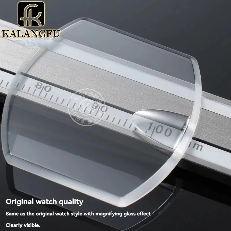 لساعات كارتييه رودستر سلسلة مرآة الياقوت الزجاجية ث 6206018   ث 6206017   قناع الساعة لإصلاح الساعة M/L/XL ملحقات الساعة