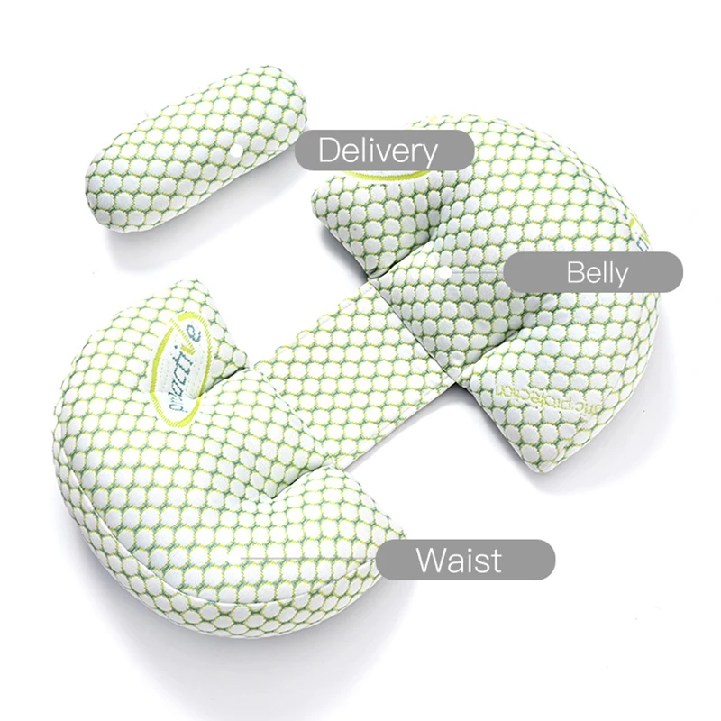 وسادة الحمل وسادة النوم للنساء الحوامل كرسي داعم للفقرات القطنية الظهر آلة قابل للغسل وسادة الأمومة وسادة الجسم