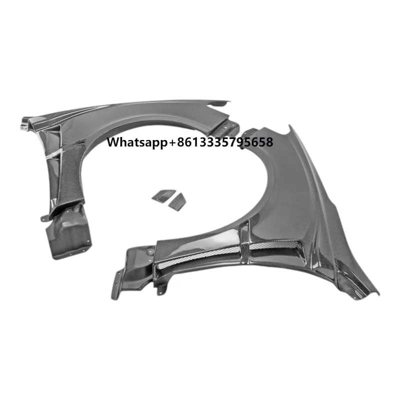 

002 Style Carbon Fiber Fibre Bumper Front Side Fender for Subaru WRX STI 2014+