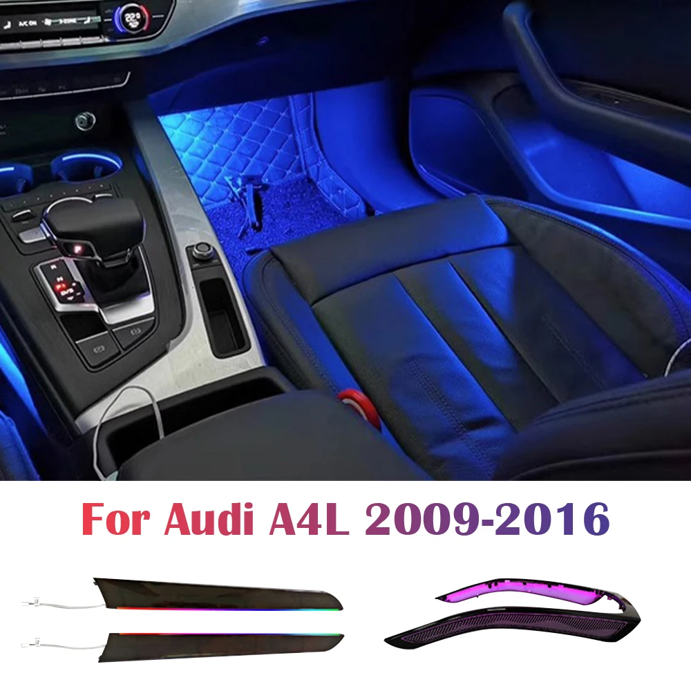

For Audi A4L 2009-2016 LED Car Interior Ambient Light Auto Decorative Atmosphere Lamp Atmosphere Light Car Accessories