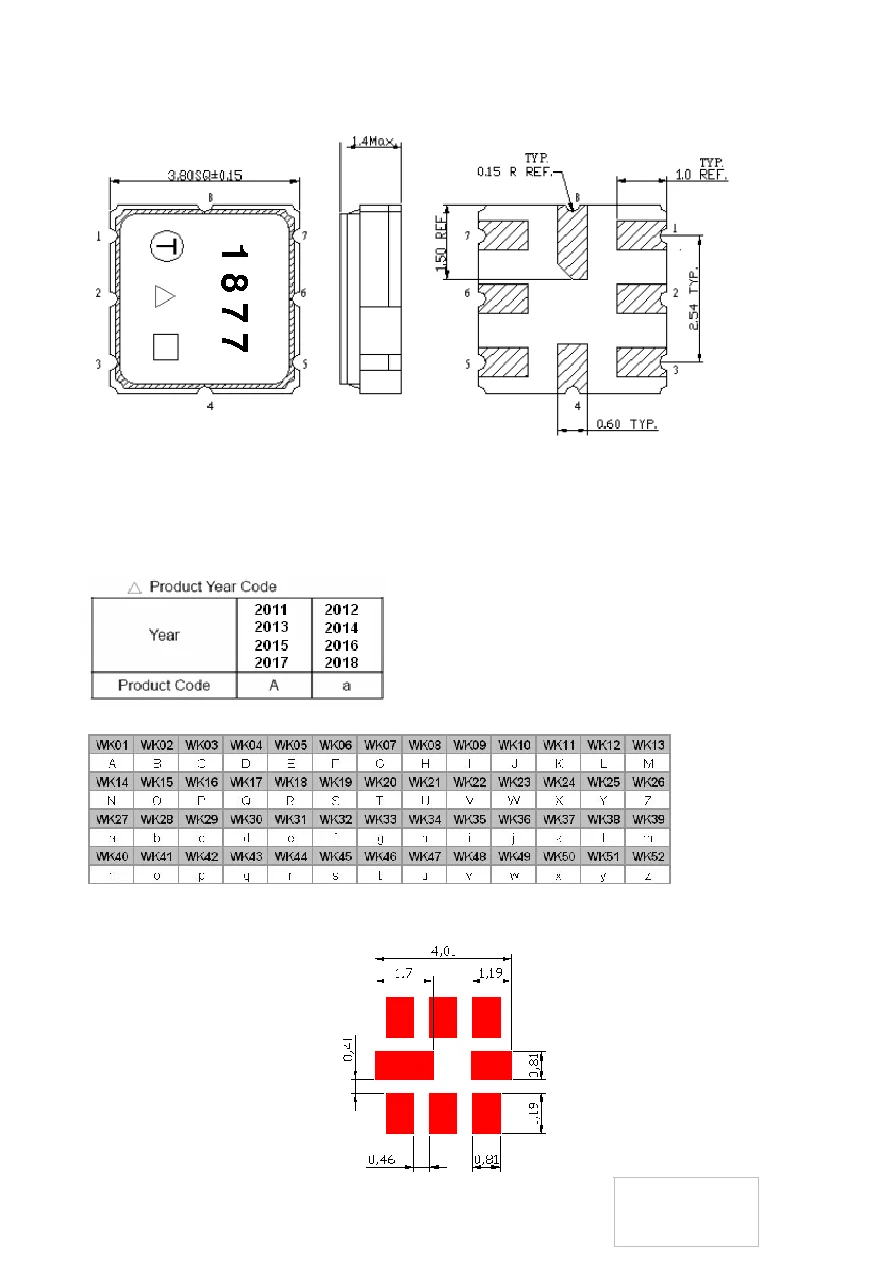 (10PCS) TA1877A 코드 1877 새로운 정품 730MHz 패키지 SMD SAW 필터 재고 있음