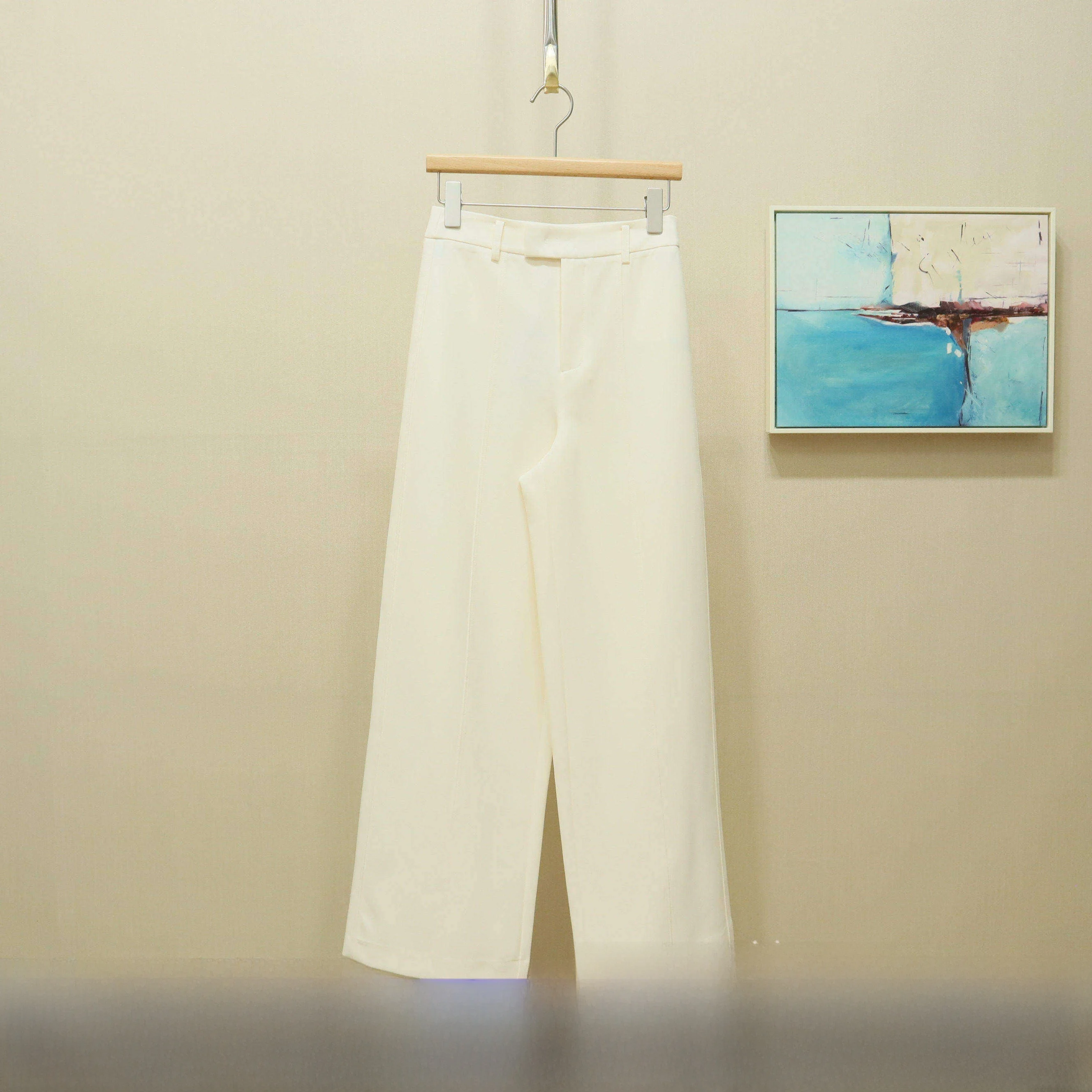 

Slimming Straight Leg Pants YSING Spring 2026 New Arrival High Waist Commuter Style Formal Trousers for Elegant Women