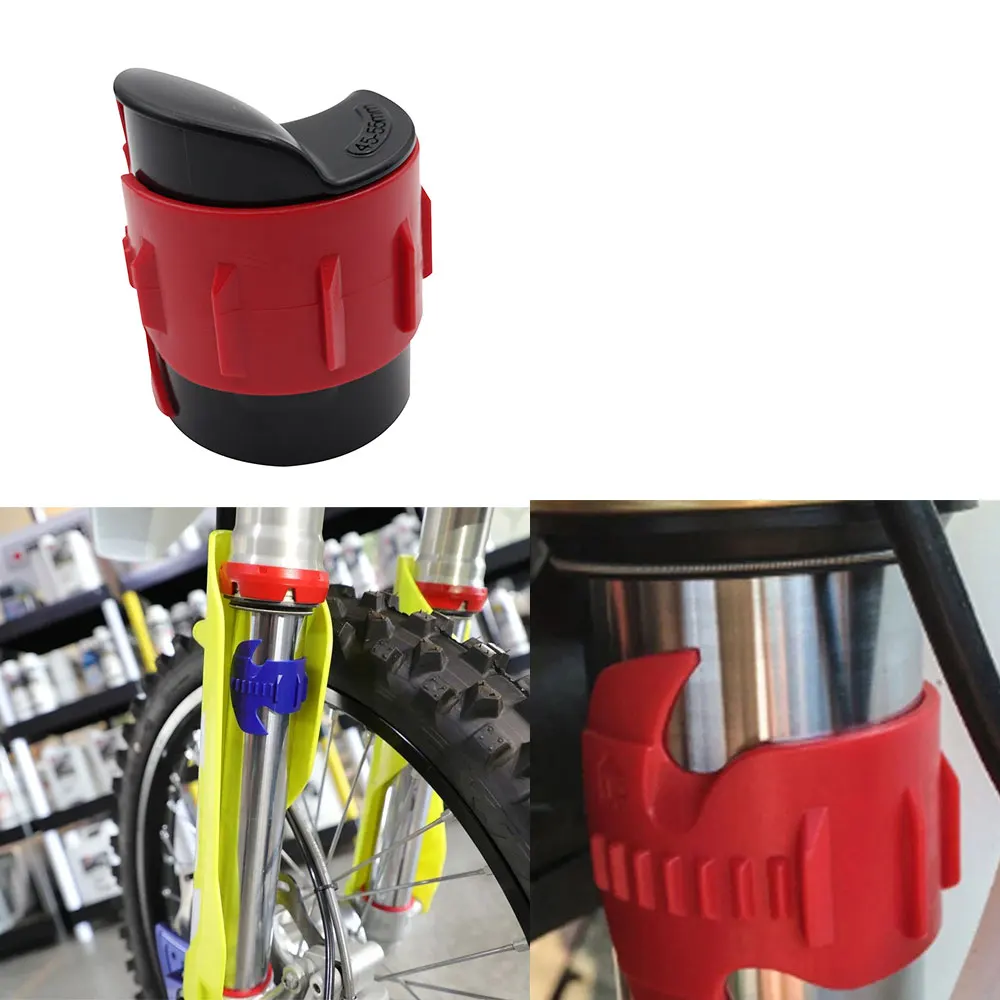45-55mm Motorcycle Front Fork Shock Absorber Cleaning Tool Suitable For Honda CR125 CR250 CRF250R CRF450R Yamaha Kawasaki Suzuki