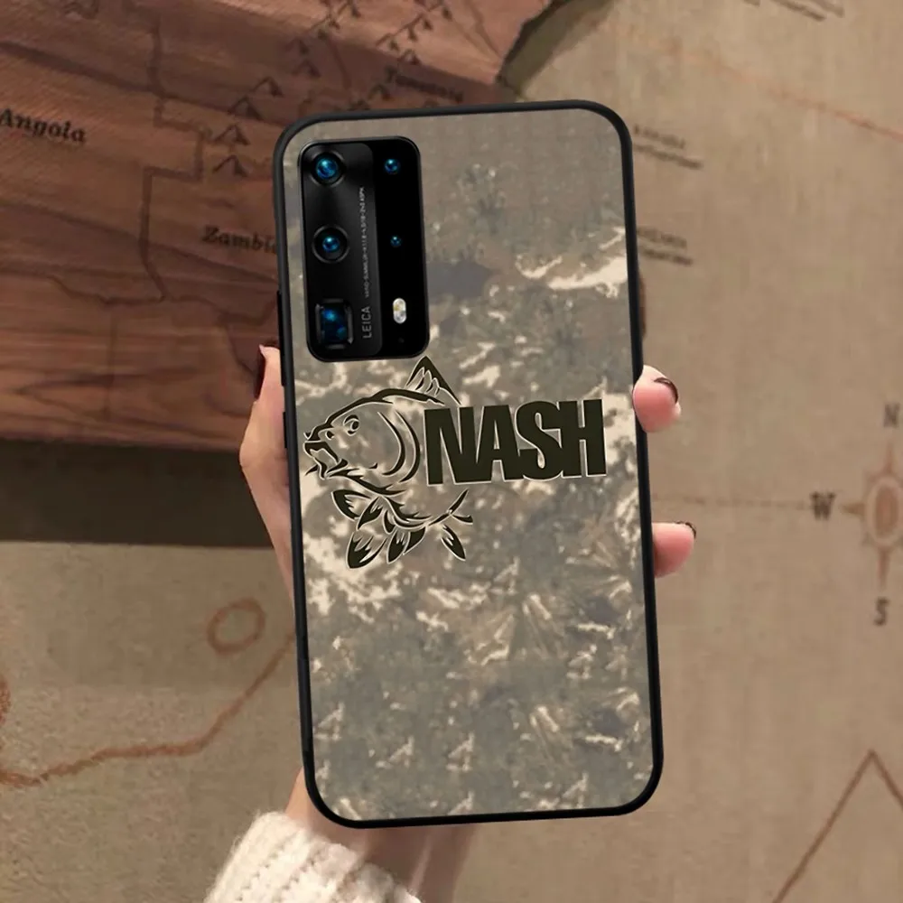 Nash Fishing Logo Phone Case For Huawei P 8 9 10 20 30 40 50 Pro Lite Psmart Honor 10 lite 70 Mate 20lite