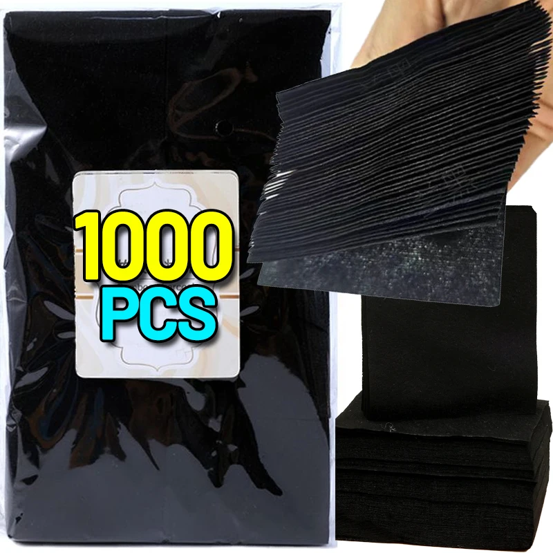 Bamboe Houtskool Nat Kompres Wattenschijfjes 200/1000 Stuks Wegwerp Zwarte Make-Up Remover Pads Gezichtshuid Veeg Schoonmaken Wattenschijfjes