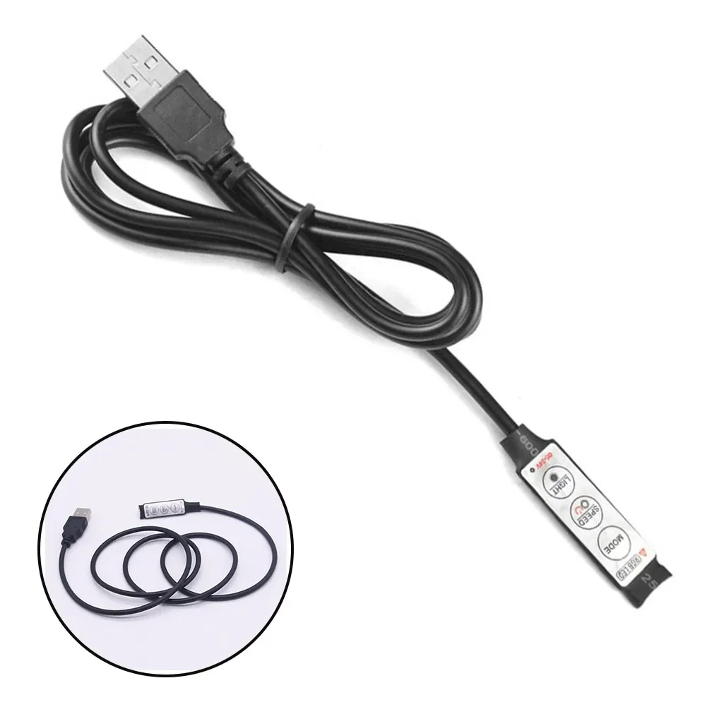 5V LED Controller -20-60 Stripe Controller 3 Circuits Output 40x12x5mm Accessories Common Anode LED Replacement