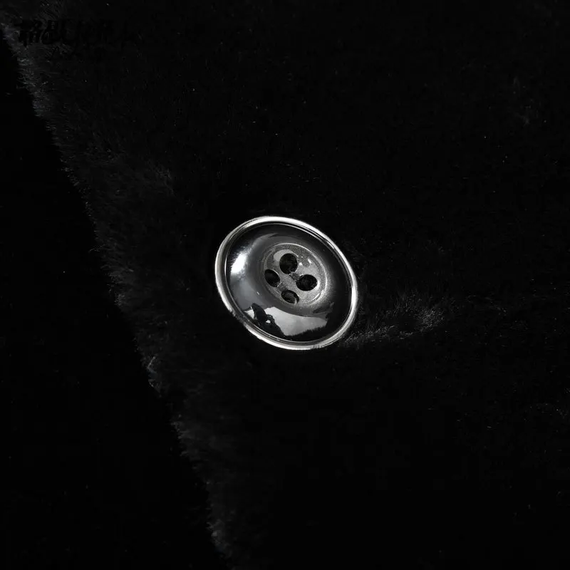 Tcyeek Echte Wolle Jacke Männer Winter Kleidung Warme Schafe Lammfell Mantel Nerz Pelz Kragen Mid-länge Herren Mäntel 2025ут esam Зим Mohamed