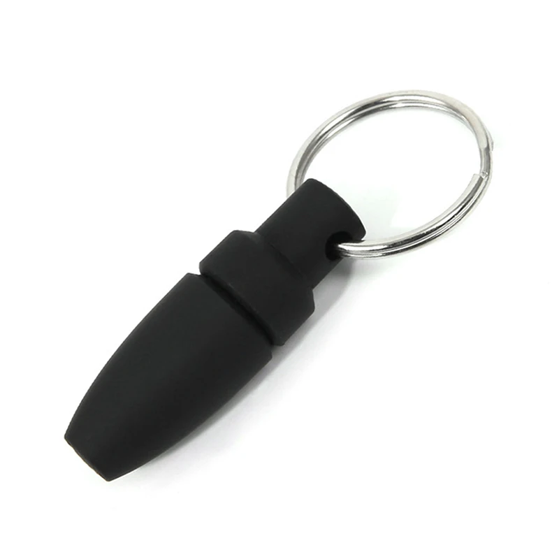 With Key Ring Draw Hole Portable Punch Cutter Rubber Clip Punch Cutter New