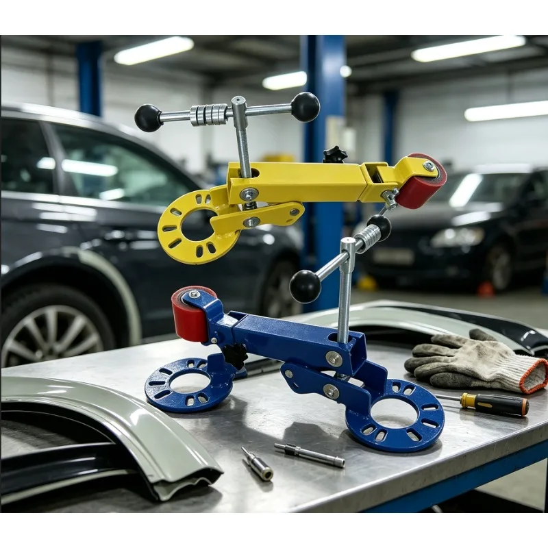 wheel arc sheet metal repair tool, wheel eyebrow repair and modification expansion crimping flap