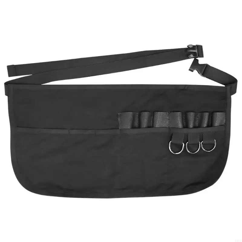 

195e Unisex infore с карманным салоном красоты фартук с парикмахерами фартук -макияж ресторан