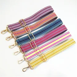 Women's Bag Belts Long Shoulder Crossbody Bags Crochet Knit Accessories Adjustable Wide Shoulder Strap