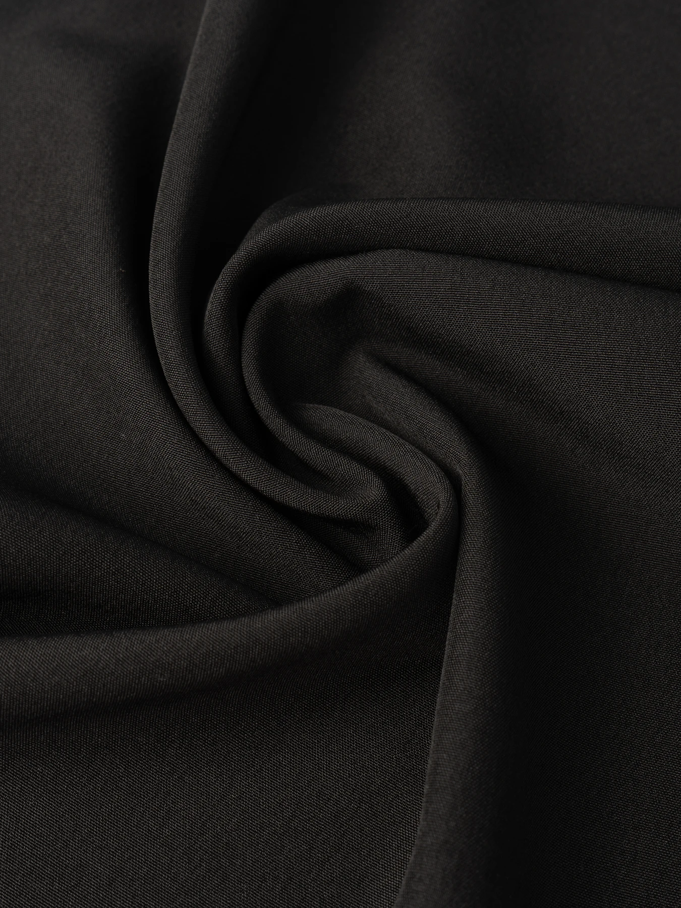 Damenhose mit hoher Taille und weitem Bein, formelle Bürokleidung, Hose in Schwarz/Grau, locker geschnitten, S-XXL, elegant für den Alltag im Frühling und Herbst. – Detail 12