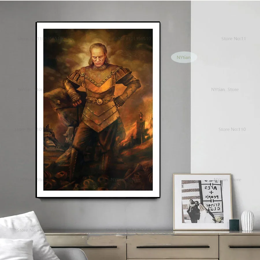 Poster Prints Ghostbusteres Horror Movie Vigo Carpathian 80's Wall Art Picture Canvas Oil Painting Living Room Home Decor