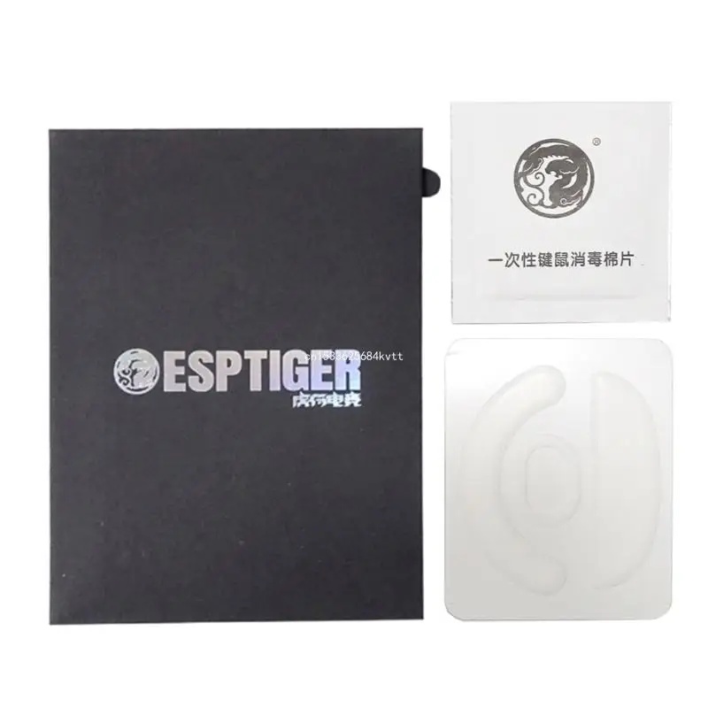 

1Set Esportstiger Ice Mouse Feet Stickers Pad Mouse Skates Gildes for VGN VXE Mouse Glides PTFE Feet