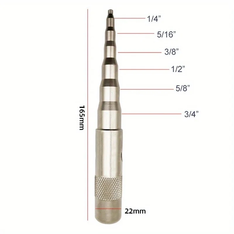 Hand Expanding Tool 6 In 1 Copper Pipe Expander For Repairing Connecting Refrigeration Air Conditioner 1/4-3/4inch