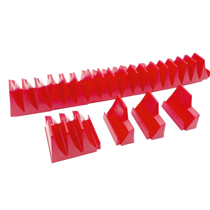 ABNO-레드 렌치 보관 랙, 정리함 및 거치대 23 개 렌치