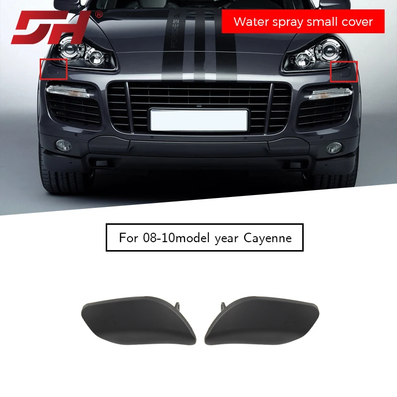 

Защитная накладка на передний бампер автомобиля, подходит для Porsche Cayenne 957 2008-2010 95562830111 95562830211